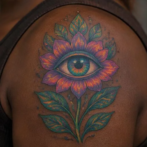 Botanical eye · shoulder, in daylight